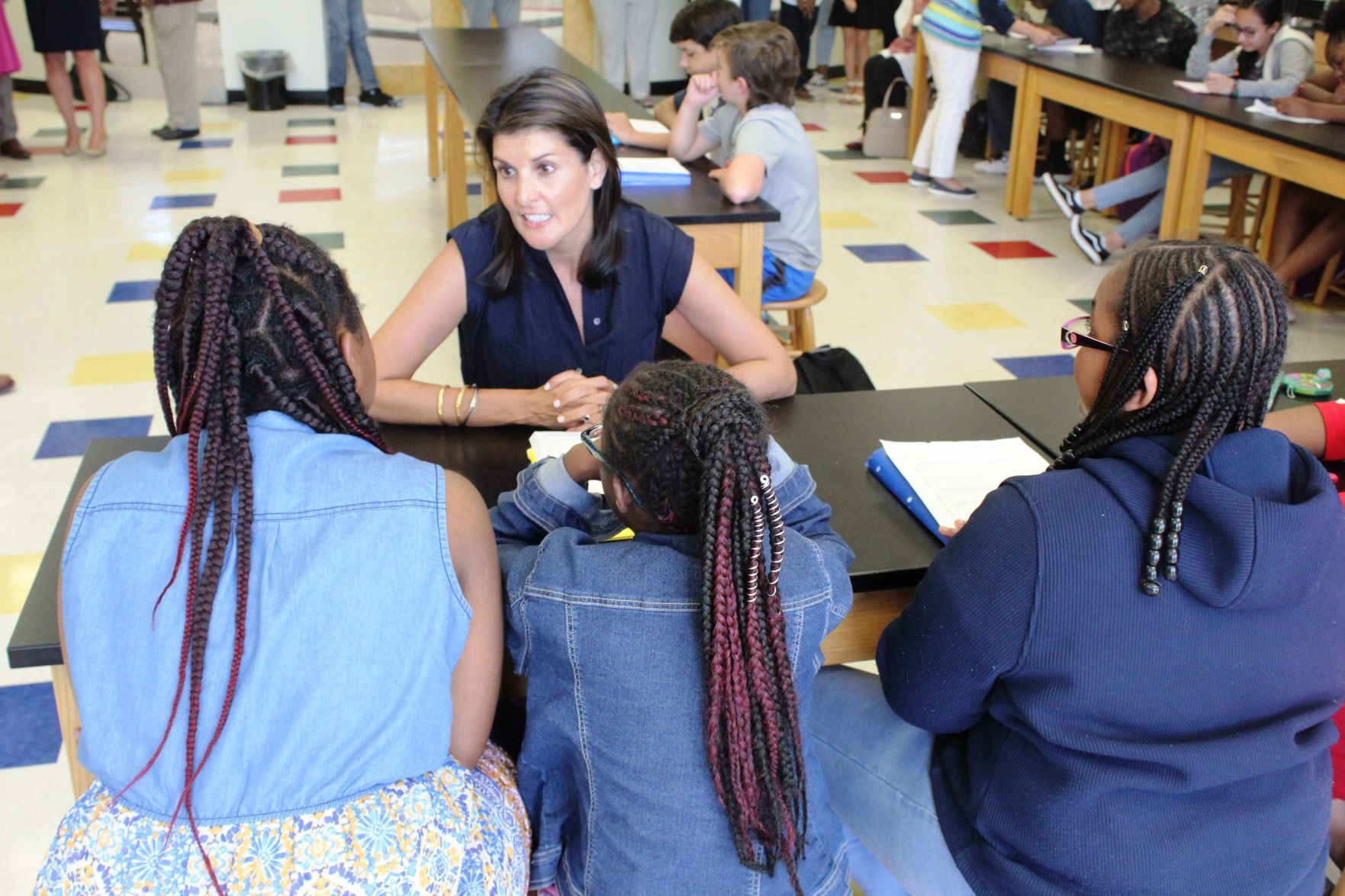 Ambassador Nikki Haley visits Richard Carroll Elementary